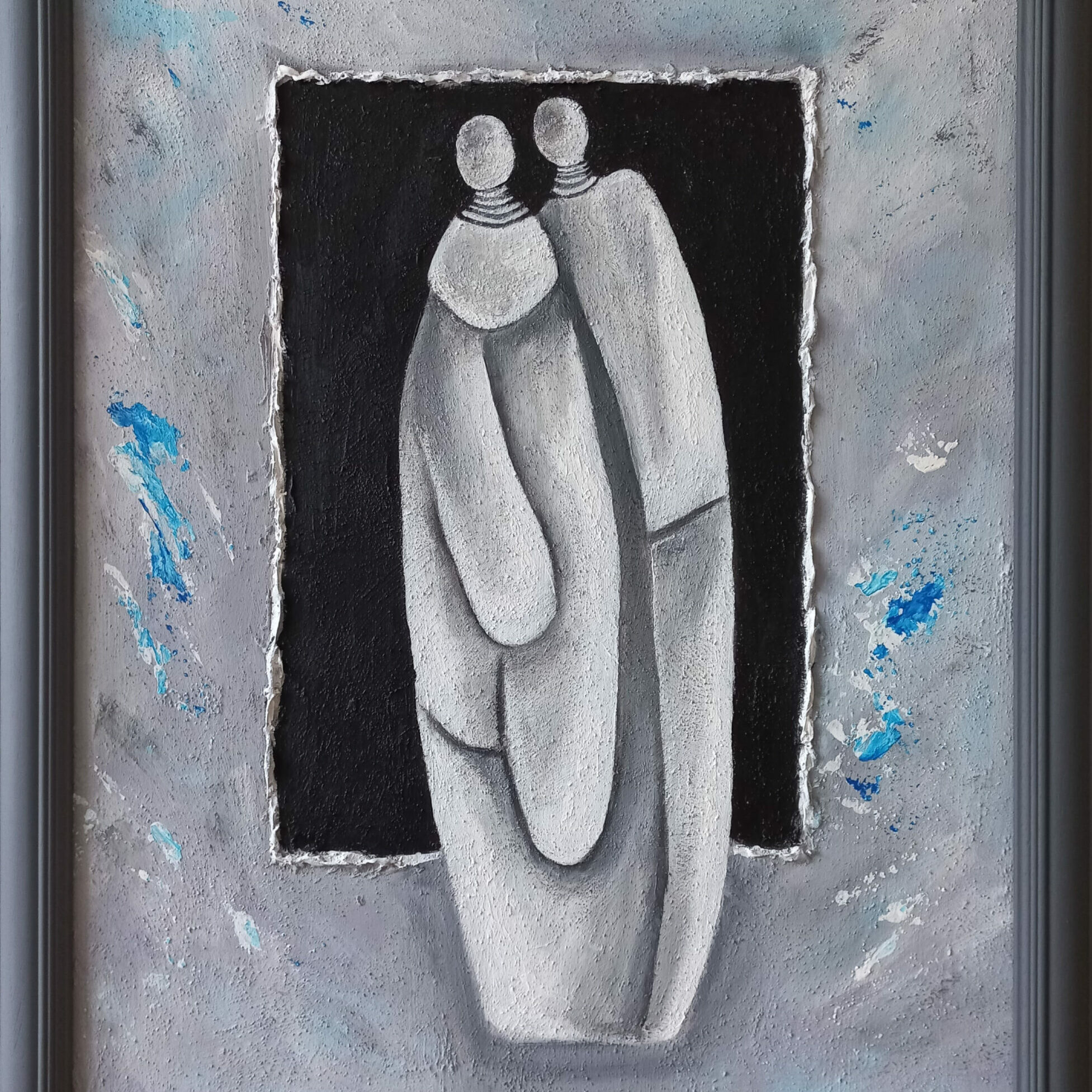 Figuur 2 met lijst 70 x 54
